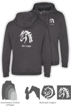 Graduate Heavyweight Hoodie mit Ihrem Motiv bedruckt