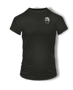 T-Shirts mit Ihrem Motiv bedruckt – Ansicht T shirt schwarz BrustKlein