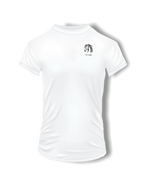 T-Shirts mit Ihrem Motiv bedruckt – Ansicht T shirt weiß BrustKlein