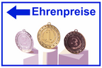 Wegweiser Ehrenpreise | Verschiedene Farben und Richtungen – Ansicht Ehrenpreise Motiv3 blau links