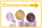 Wegweiser Ehrenpreise | Verschiedene Farben und Richtungen – Ansicht Ehrenpreise Motiv3 gelb rechts