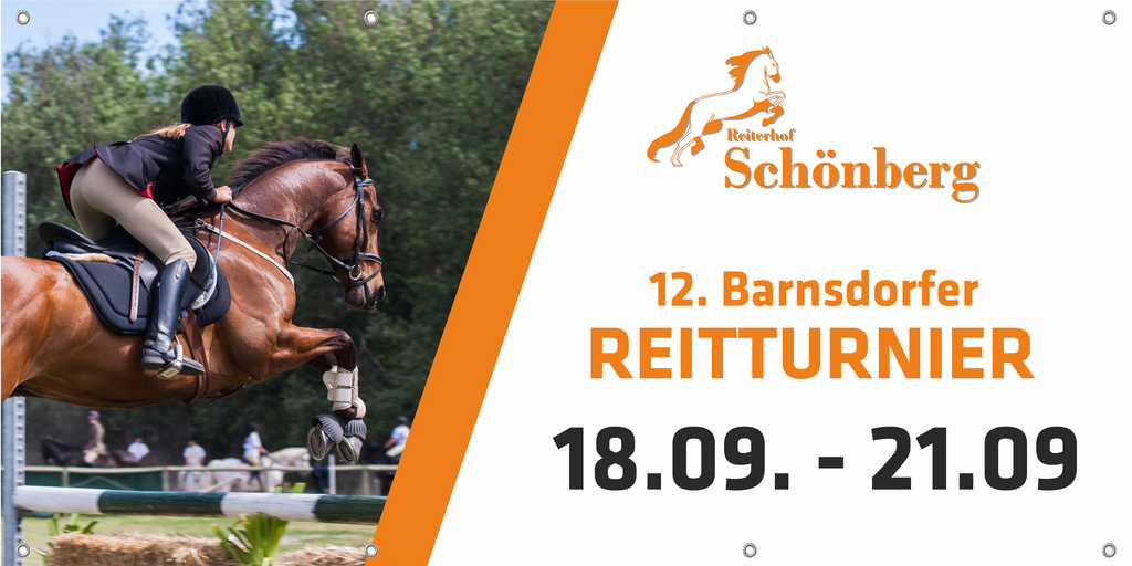Werbebanner inkl. Gestaltung – Ansicht Reiterhof Banner 2000x1000